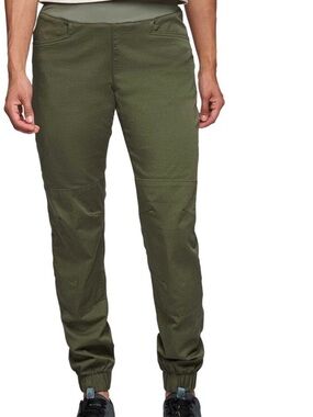 Women’s Black Diamond  Elastic Cuff Notions Utility Jogger Pants - Olive Green